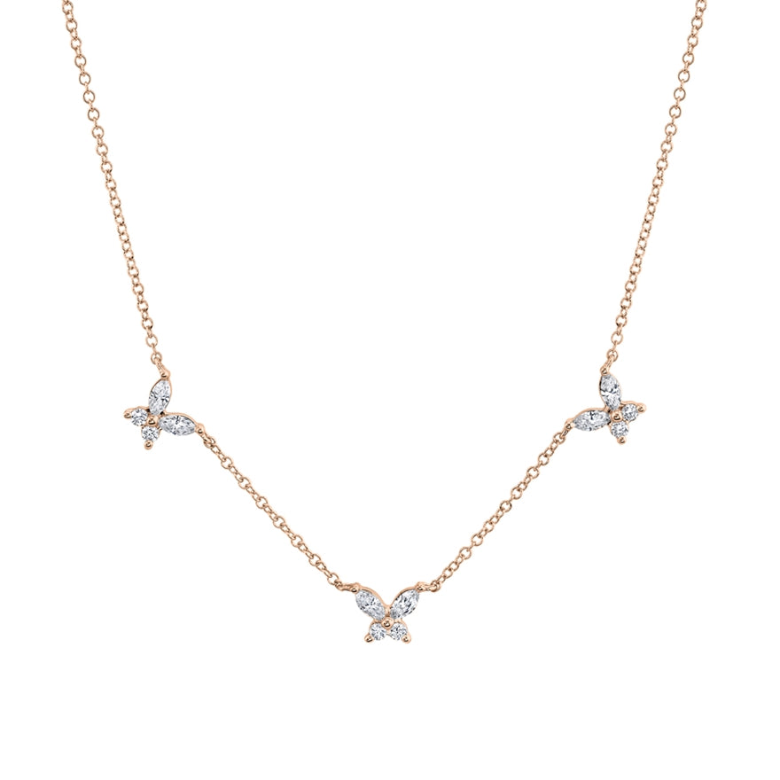 Butterfly Necklace - Pasha Fine Jewelry