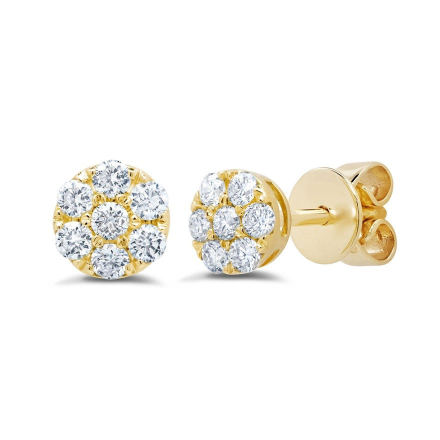 Cluster Studs - Pasha Fine Jewelry