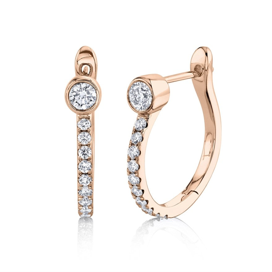 Diamond Hoops - Pasha Fine Jewelry
