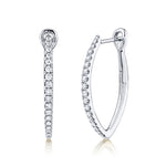 V Hoops - Pasha Fine Jewelry
