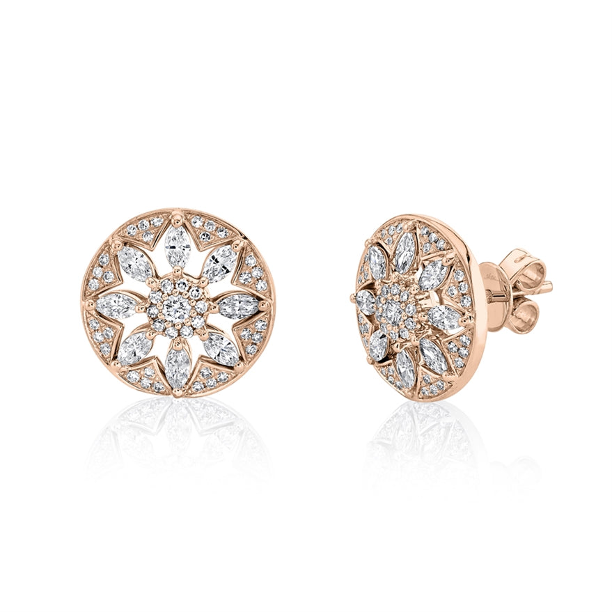 Sun Studs - Pasha Fine Jewelry