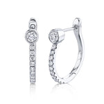 Diamond Hoops - Pasha Fine Jewelry
