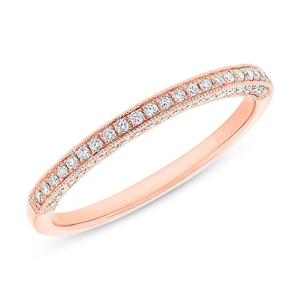 3 Sided Pave Band - Pasha Fine Jewelry