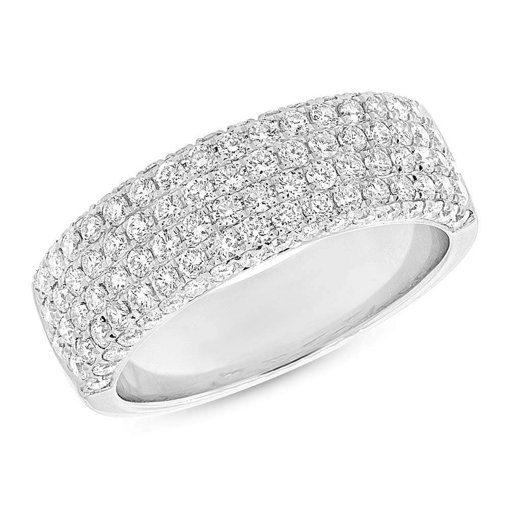 6 Row Pave Band - Pasha Fine Jewelry