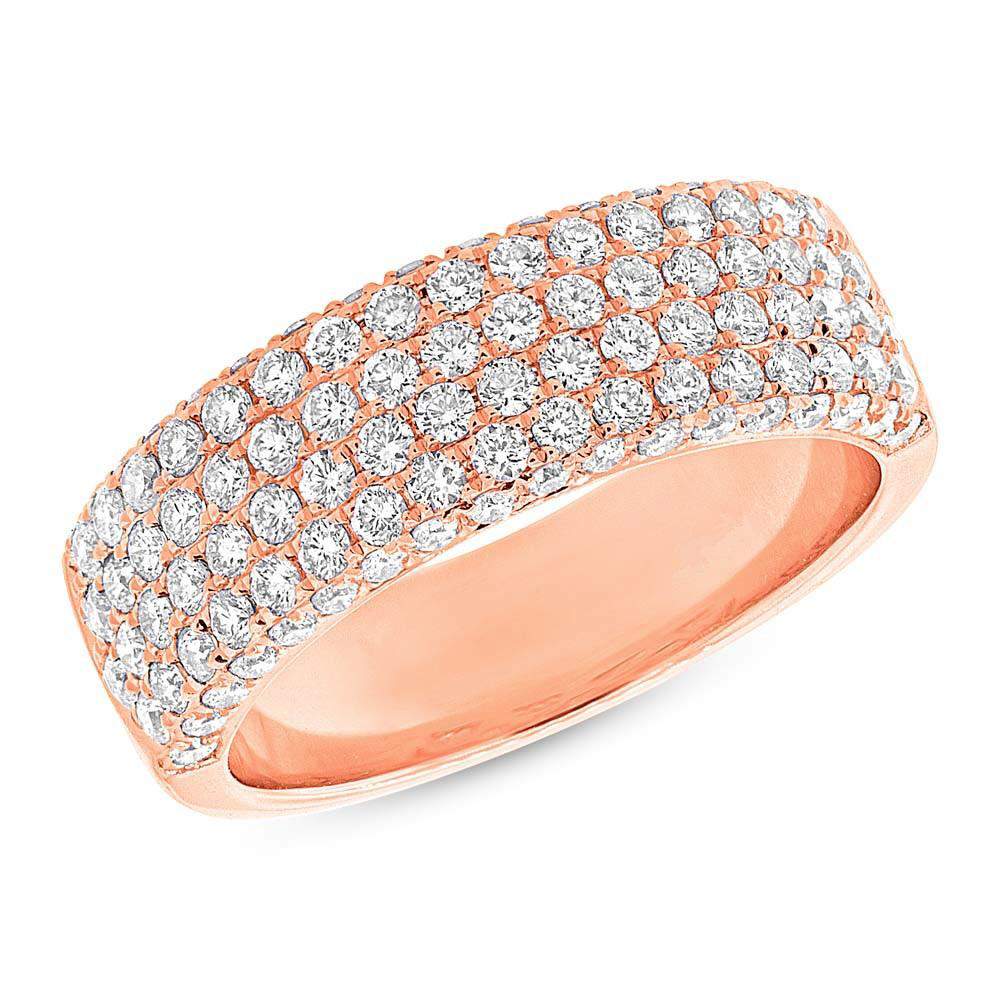 6 Row Pave Band - Pasha Fine Jewelry
