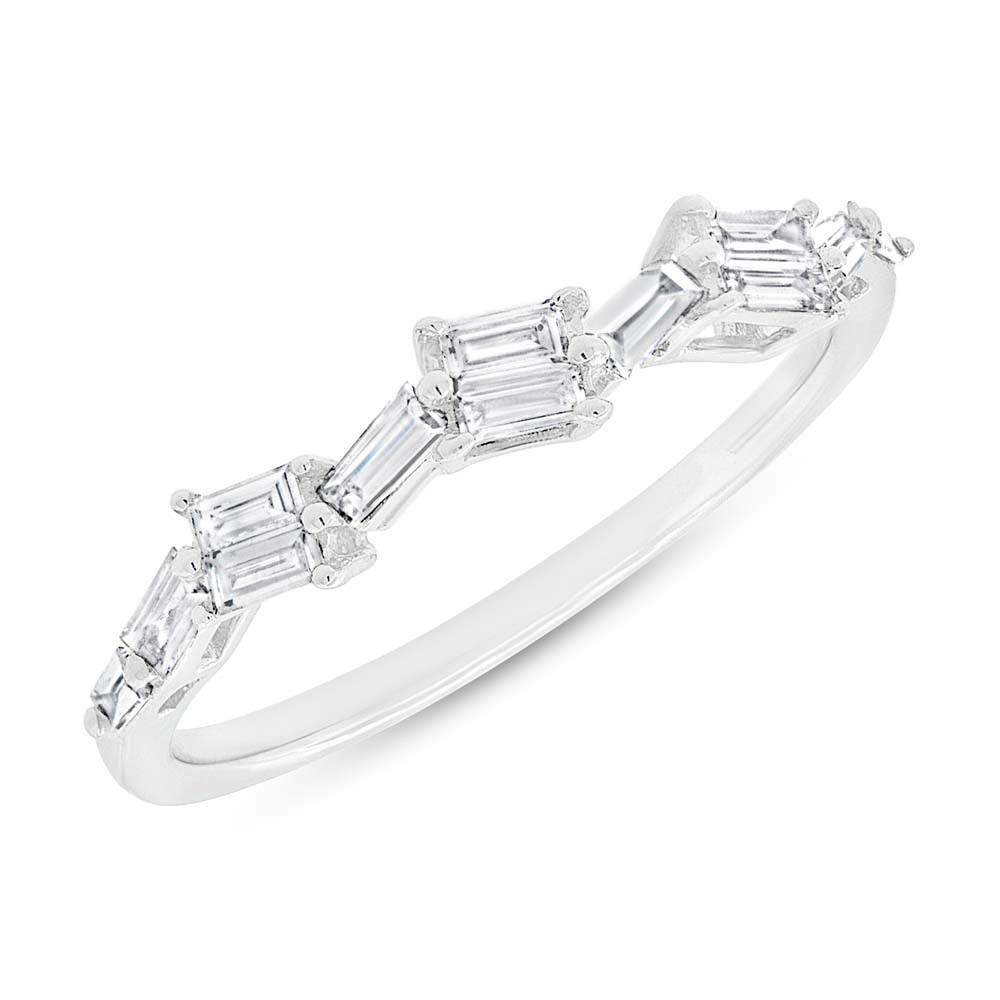 Jagged Baguette Ring - Pasha Fine Jewelry