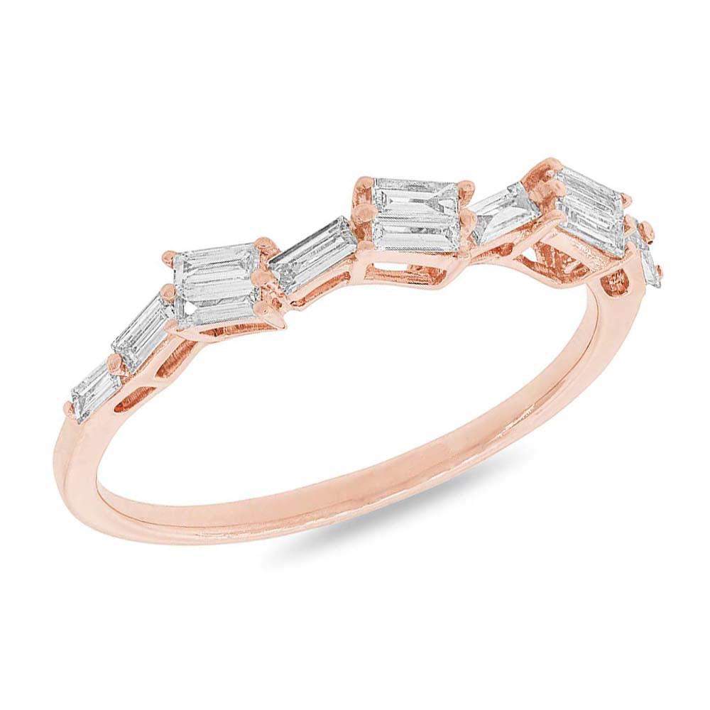 Jagged Baguette Ring - Pasha Fine Jewelry