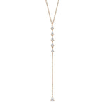 Pear Diamond Lariat Necklace - Pasha Fine Jewelry