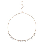 2.12ct Round & Pear Diamond Necklace - Pasha Fine Jewelry