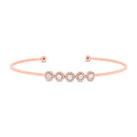 0.39ct Diamond Rose Cut Bangle - Pasha Fine Jewelry