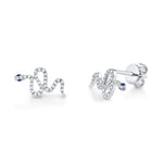 Snake Studs - Pasha Fine Jewelry