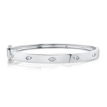 0.46ct Diamond Marquise Bezel Bangle - Pasha Fine Jewelry