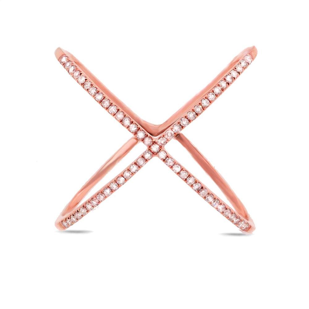 "X" Ring - Pasha Fine Jewelry