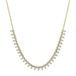 1.25CT Diamond Baguette Necklace - Pasha Fine Jewelry