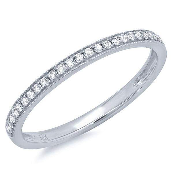 Pave Set with Miligrain Edges - Pasha Fine Jewelry