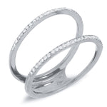 2 Row Ring - Pasha Fine Jewelry
