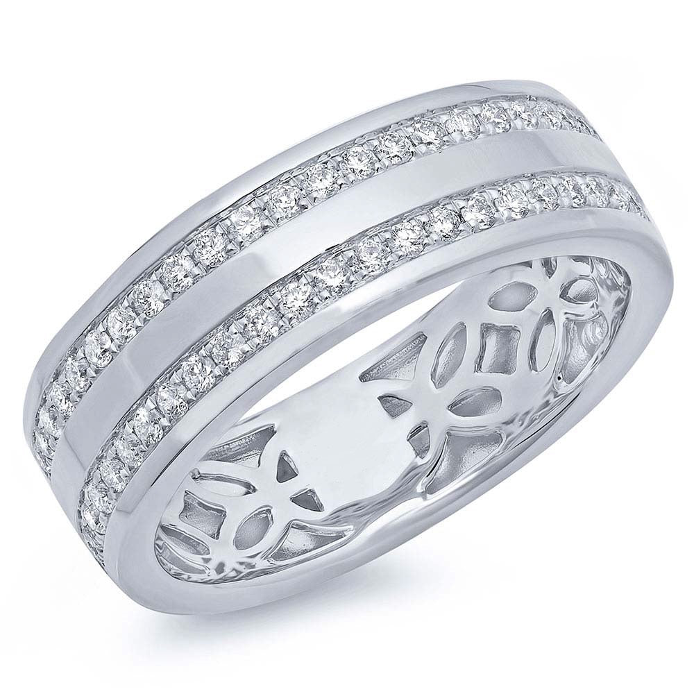 Double Channel Band - Pasha Fine Jewelry