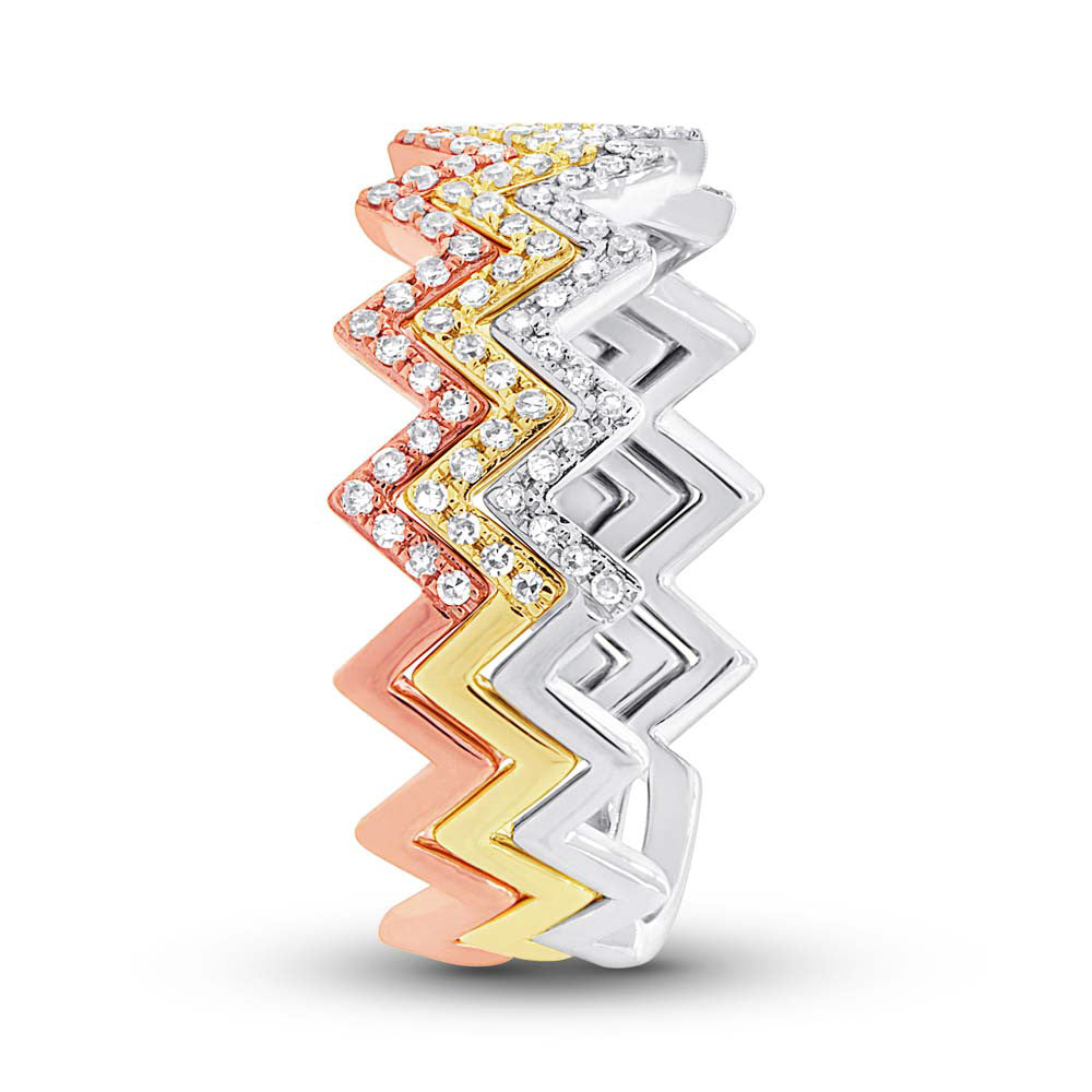 ZigZag Stackable - Pasha Fine Jewelry