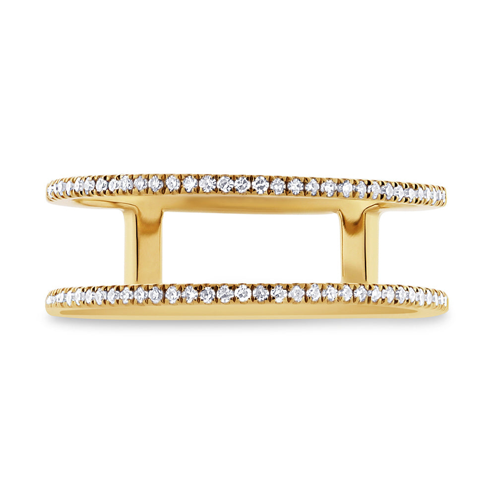 2 Row Ring - Pasha Fine Jewelry