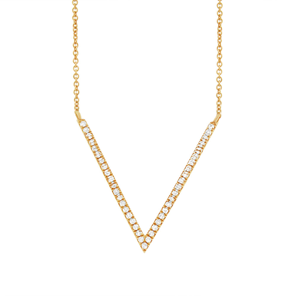 V Necklace - Pasha Fine Jewelry