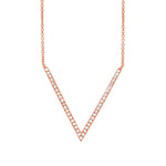 V Necklace - Pasha Fine Jewelry