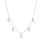Crescent Moon Necklace - Pasha Fine Jewelry