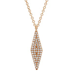 Pave Necklace - Pasha Fine Jewelry