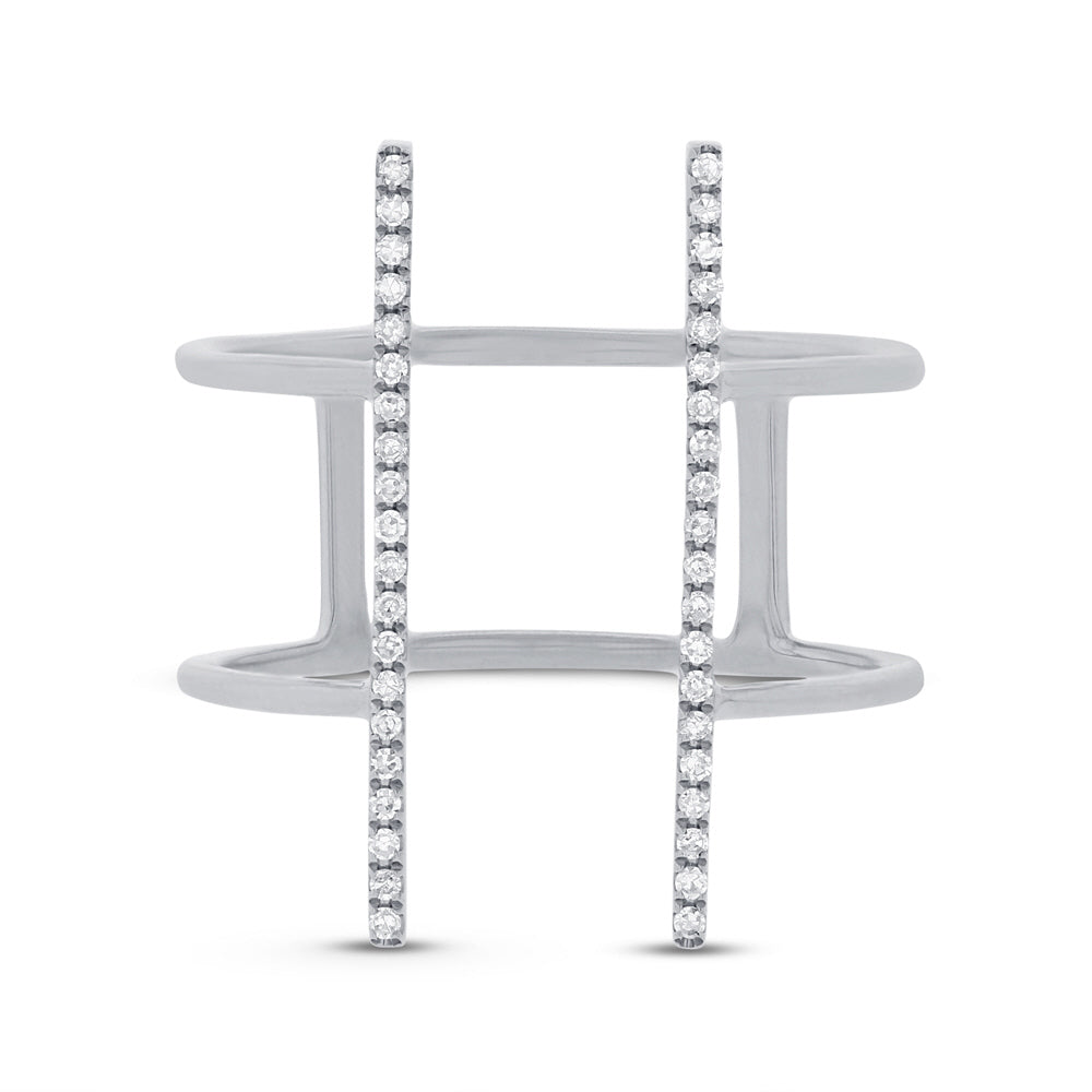 Double Bar Ring - Pasha Fine Jewelry