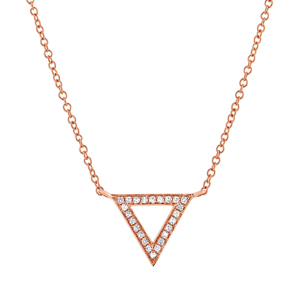 Triangle Necklace - Pasha Fine Jewelry