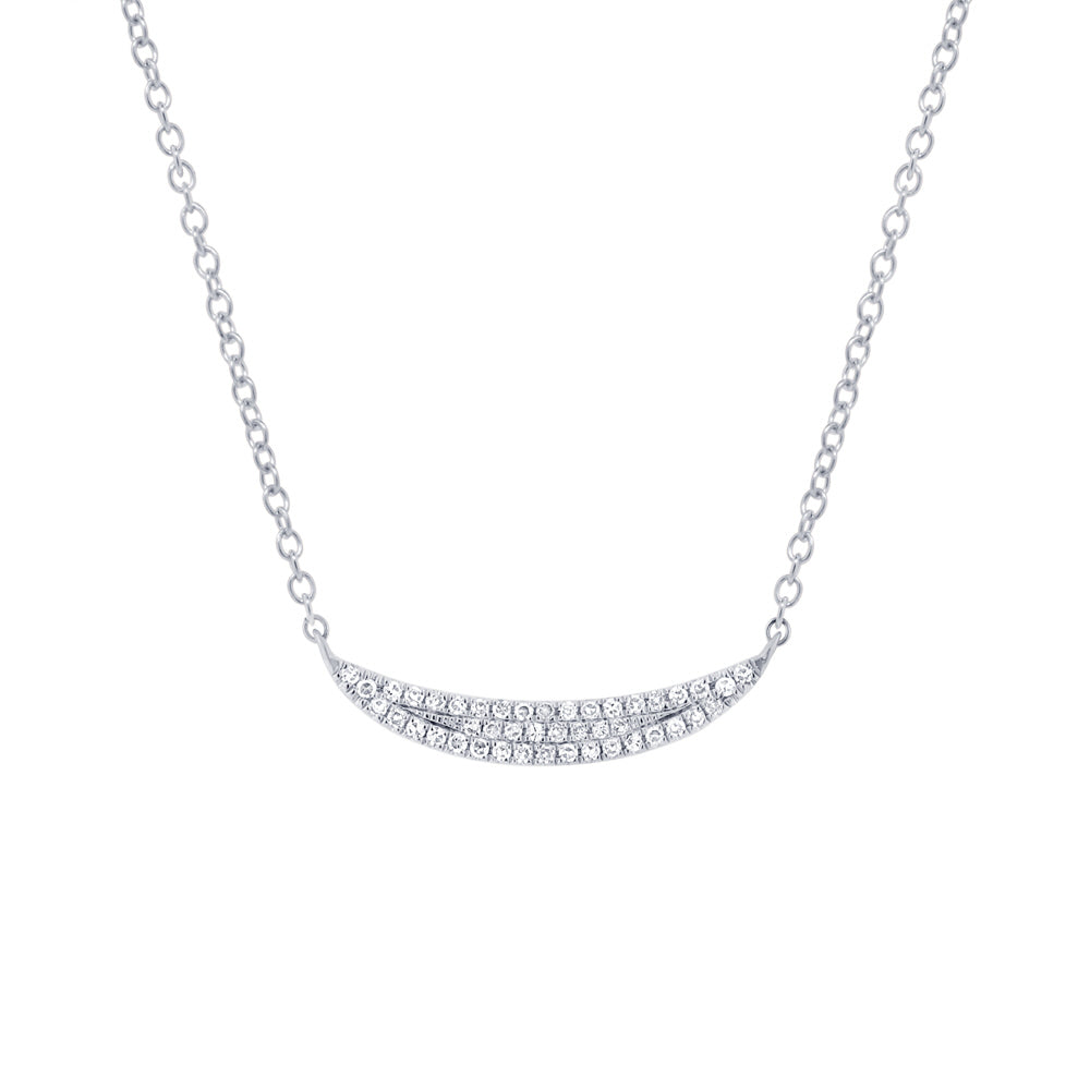 Crescent Necklace - Pasha Fine Jewelry