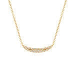 Crescent Moon Necklace - Pasha Fine Jewelry