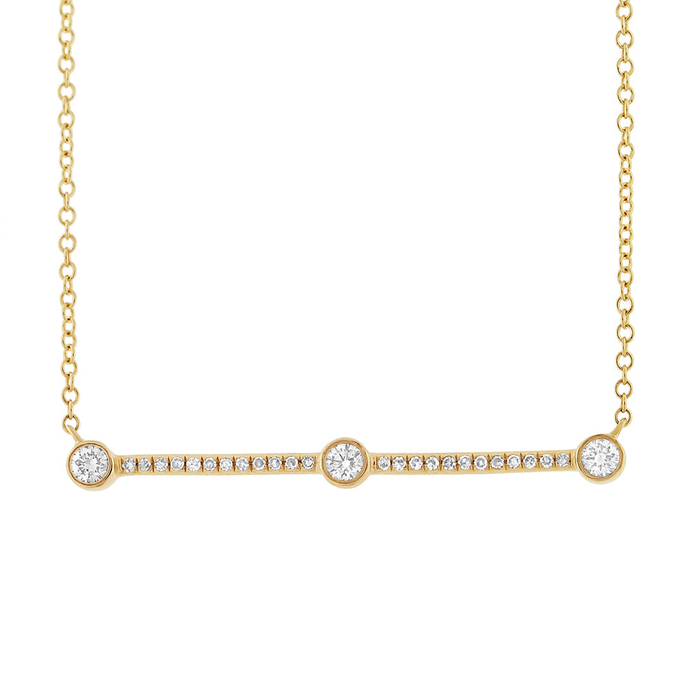Bar Necklace - Pasha Fine Jewelry