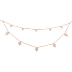 Diamond Shaped Necklace - Pasha Fine Jewelry