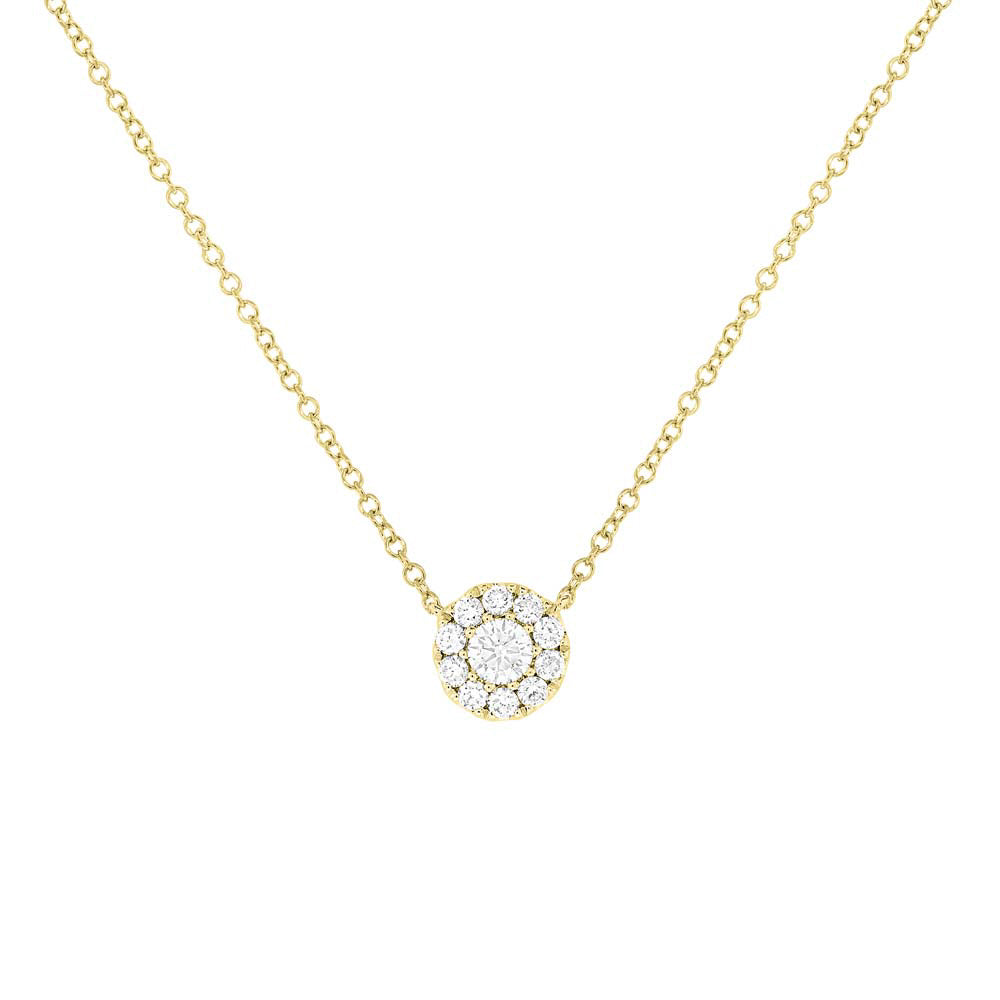 Halo Necklace - Pasha Fine Jewelry