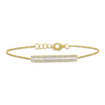 Baguette Bar Bracelet - Pasha Fine Jewelry