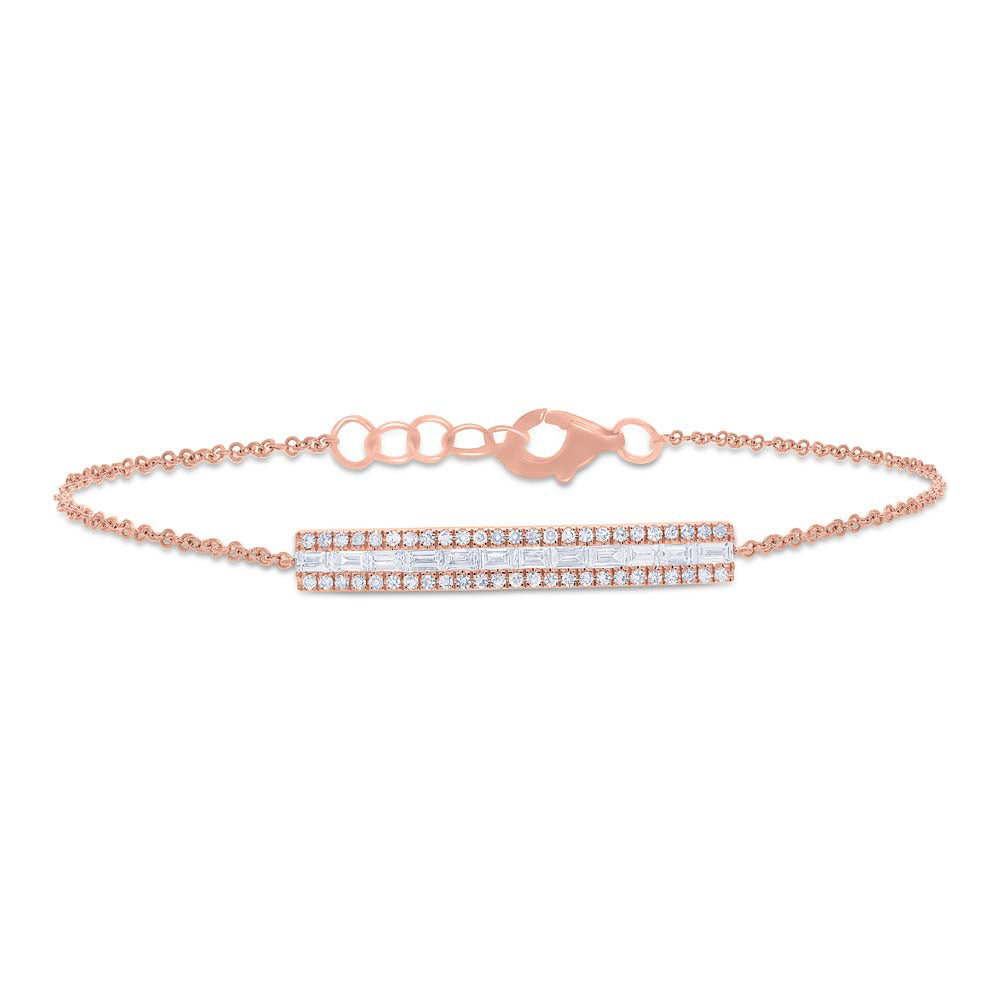 Baguette Bar Bracelet - Pasha Fine Jewelry