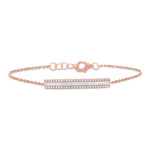 Baguette Bar Bracelet - Pasha Fine Jewelry