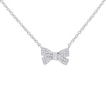 Bow Necklace - Pasha Fine Jewelry