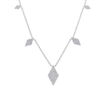 Diamond Shaped Necklace - Pasha Fine Jewelry